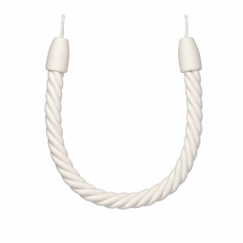 Bali Cotton Cable Holdback by Samuel & Sons in Cream