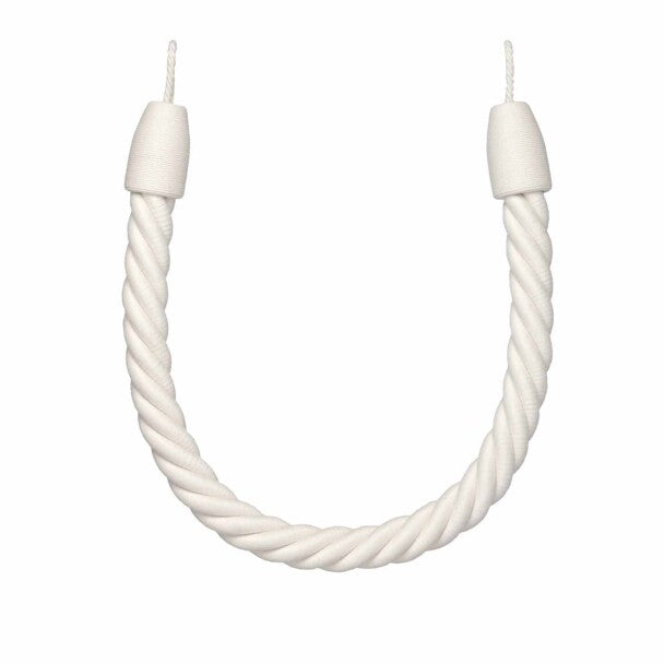 Bali Cotton Cable Holdback by Samuel & Sons in Cream