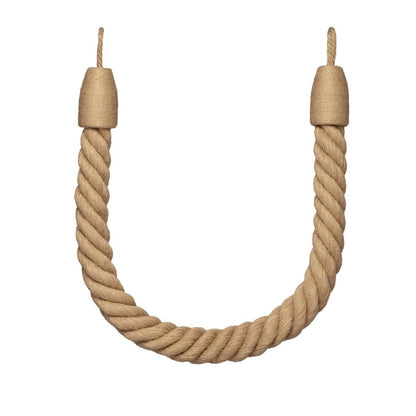Bali Jute Cable Holdback by Samuel & Sons in Burlap
