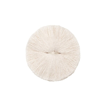 Bali Cotton Tuft by Samuel & Sons in Cream