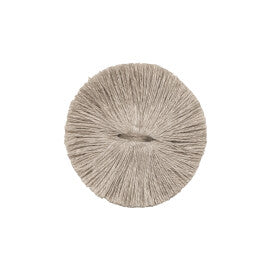 Bali Linen Tuft by Samuel & Sons in Flax