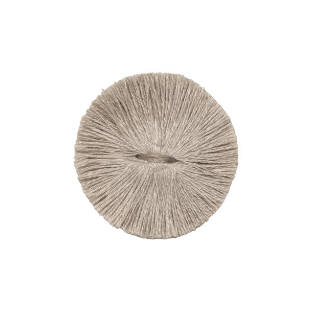 Bali Linen Tuft by Samuel & Sons in Flax