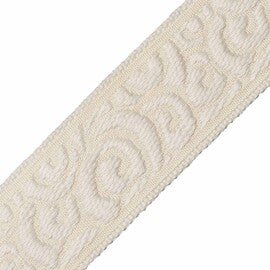 Sanur Border Trim by Samuel & Sons in Cream