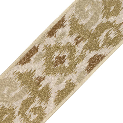 Kauai Embroidered Border Trim by Samuel & Sons in Seagrass