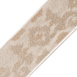 Kauai Embroidered Border Trim by Samuel & Sons in Dune
