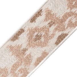Kauai Embroidered Border Trim by Samuel & Sons in Shell