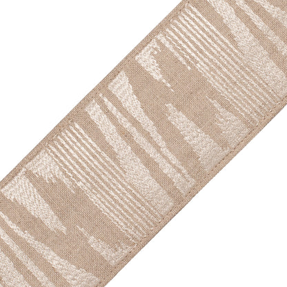 Lanai Embroidered Border Trim by Samuel & Sons in Dune