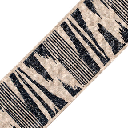 Lanai Embroidered Border Trim by Samuel & Sons in Marine