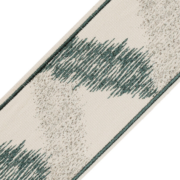 Castello Embroidered Border Trim by Samuel & Sons in Grand Canal