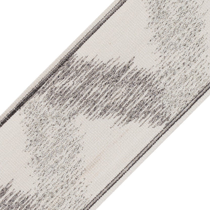 Castello Embroidered Border Trim by Samuel & Sons in Stone