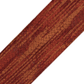Duca Embroidered Border Trim by Samuel & Sons in Titian Red