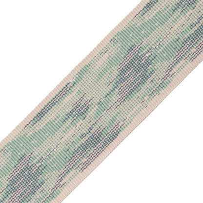 Terrace Ikat Border Trim by Samuel & Sons in Surf