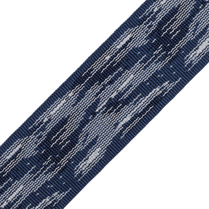 Terrace Ikat Border Trim by Samuel & Sons in Marine