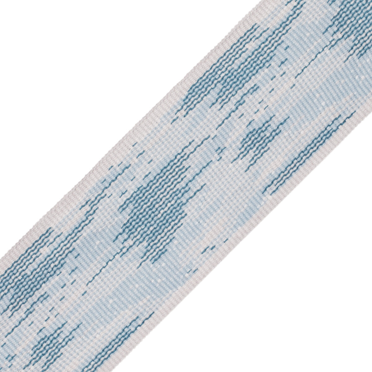 Terrace Ikat Border Trim by Samuel & Sons in Sky
