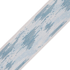 Terrace Ikat Border Trim by Samuel & Sons in Sky
