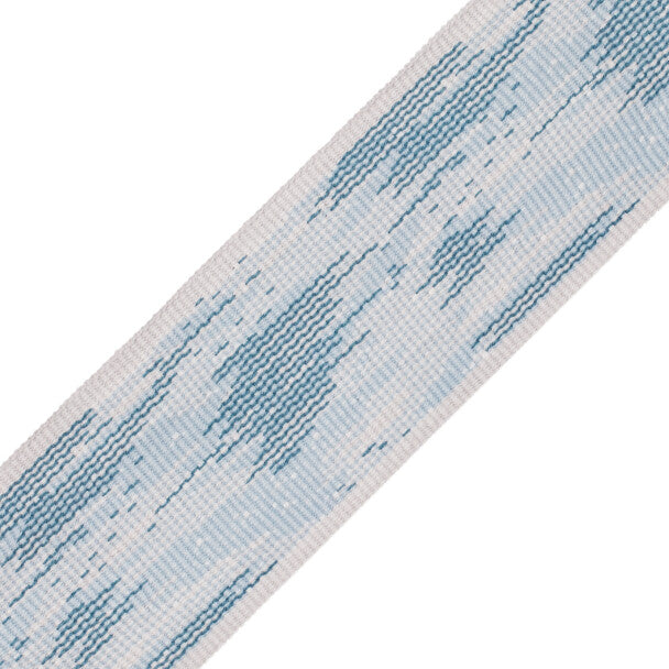 Terrace Ikat Border Trim by Samuel & Sons in Sky