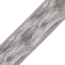 Terrace Ikat Border Trim by Samuel & Sons in Cobblestone