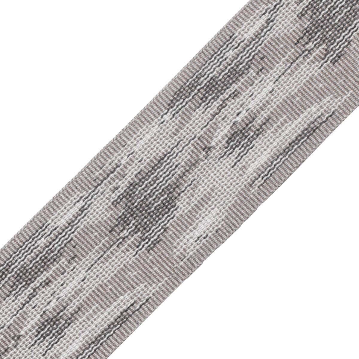 Terrace Ikat Border Trim by Samuel & Sons in Cobblestone