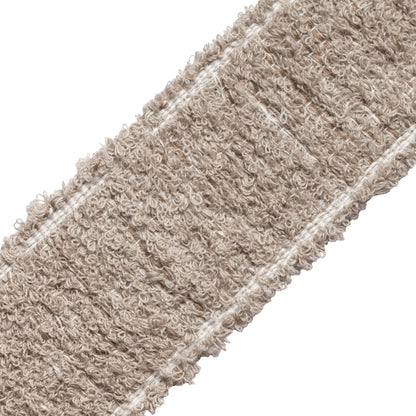 Terrace Bouclé Border Trim by Samuel & Sons in Flax