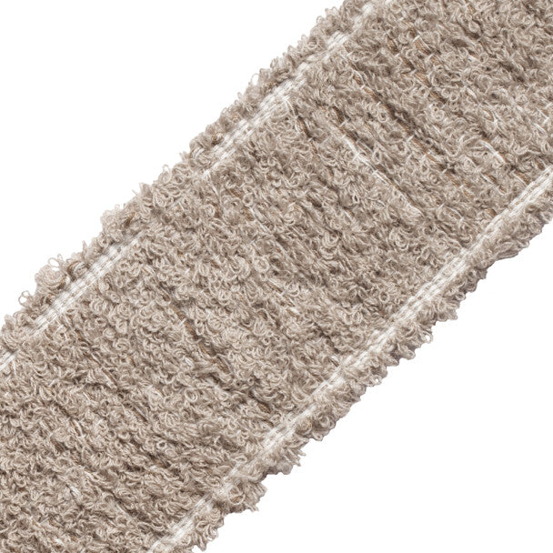 Terrace Bouclé Border Trim by Samuel & Sons in Flax