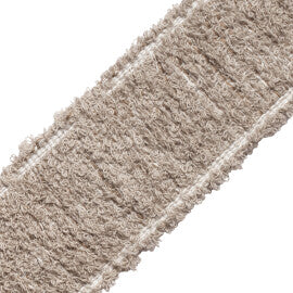 Terrace Bouclé Border Trim by Samuel & Sons in Flax