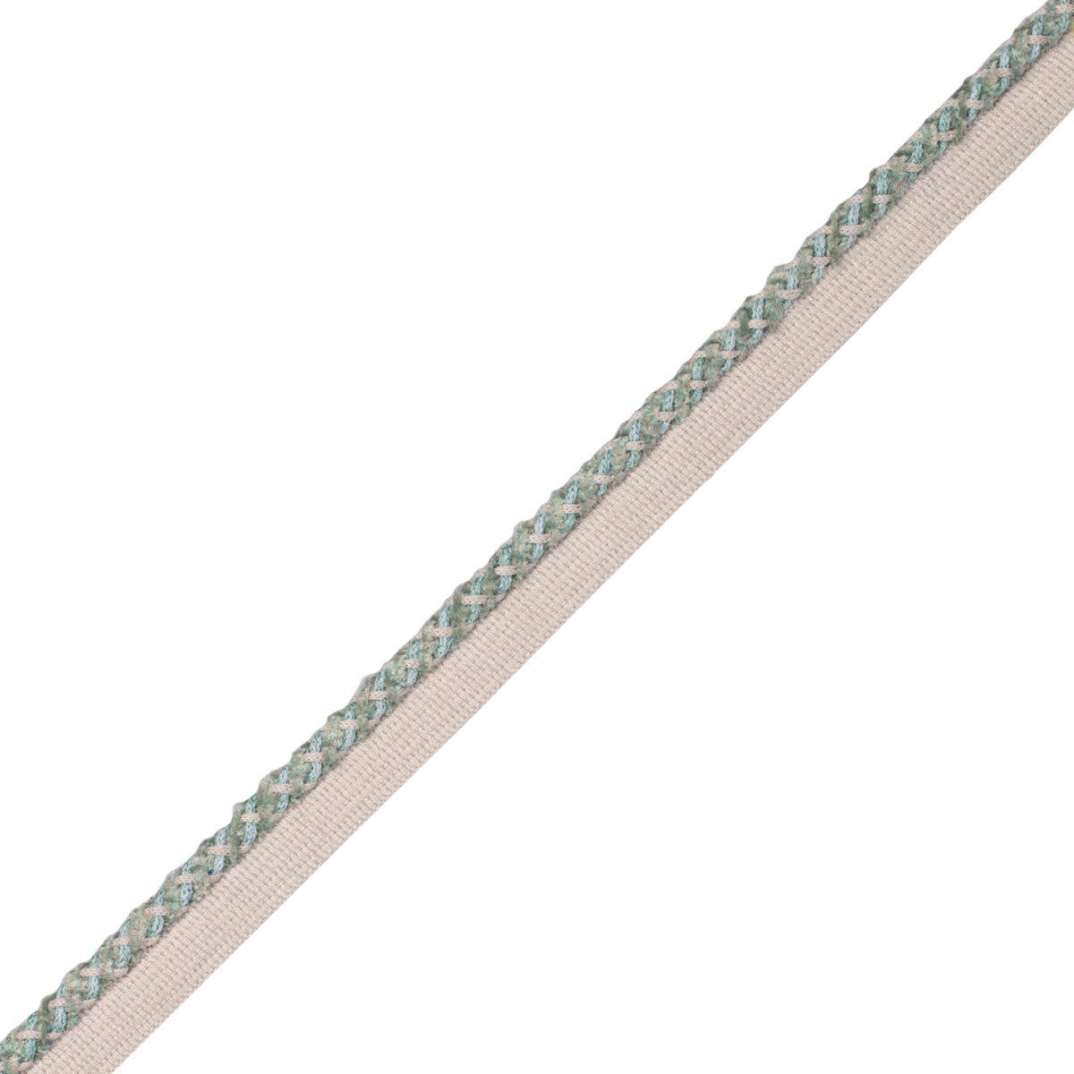 Terrace Cord With Tape Trim by Samuel & Sons in Surf