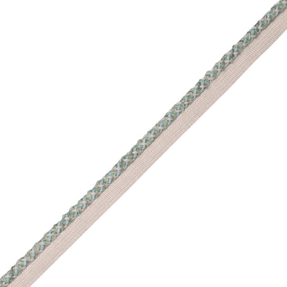 Terrace Cord With Tape Trim by Samuel & Sons in Surf
