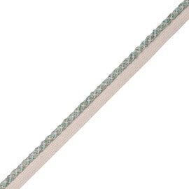 Terrace Cord With Tape Trim by Samuel & Sons in Surf