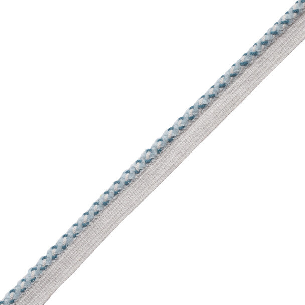 Terrace Cord With Tape Trim by Samuel & Sons in Sky