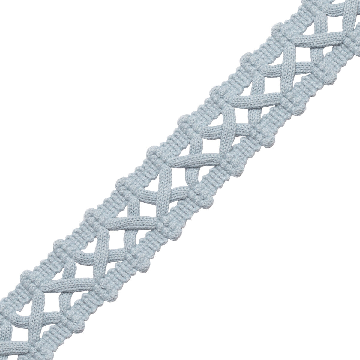 Terrace Openwork Braid Trim by Samuel & Sons in Sky
