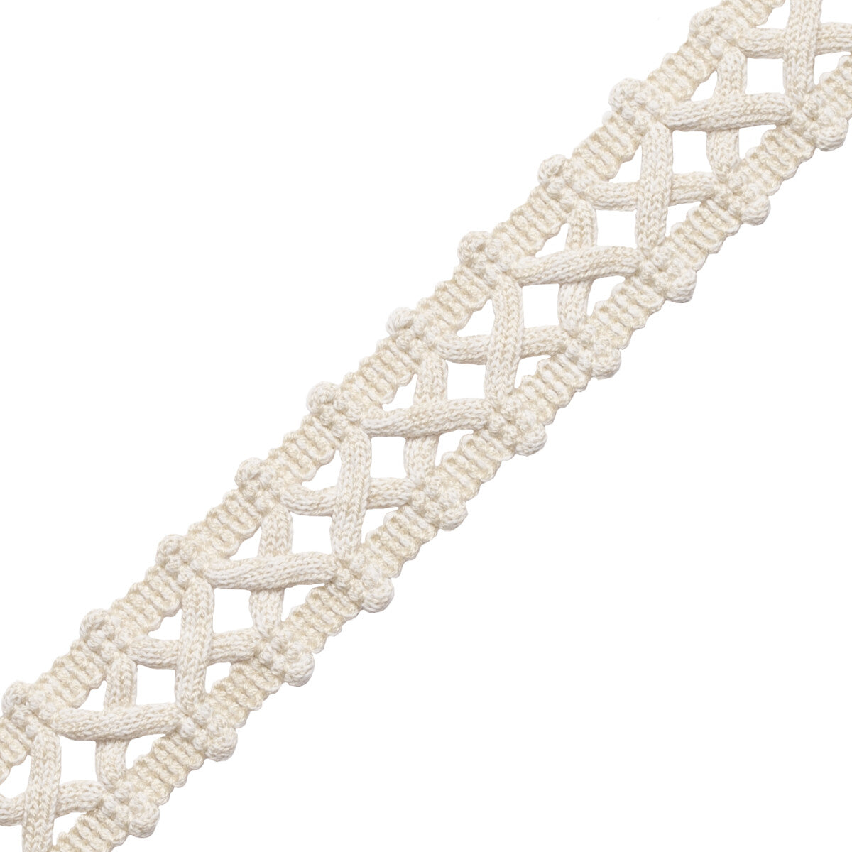 Terrace Openwork Braid Trim by Samuel & Sons in Oyster