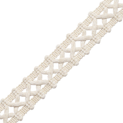 Terrace Openwork Braid Trim by Samuel & Sons in Oyster