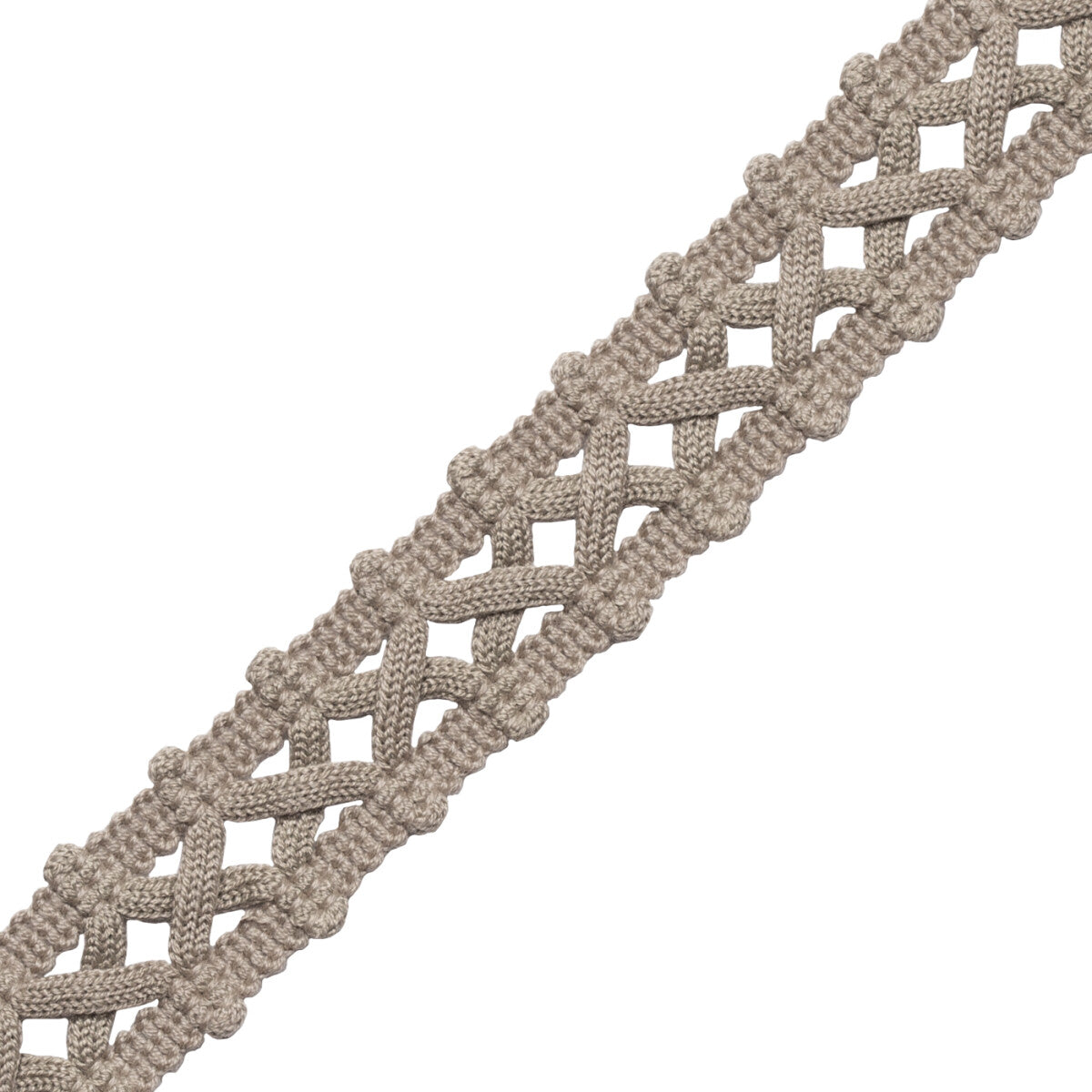 Terrace Openwork Braid Trim by Samuel & Sons in Flax