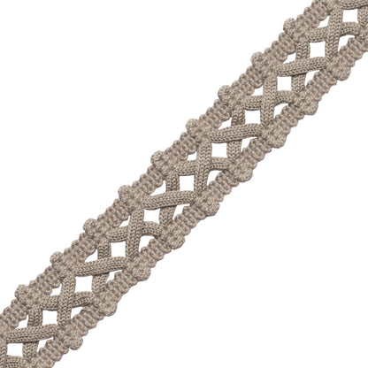 Terrace Openwork Braid Trim by Samuel & Sons in Flax