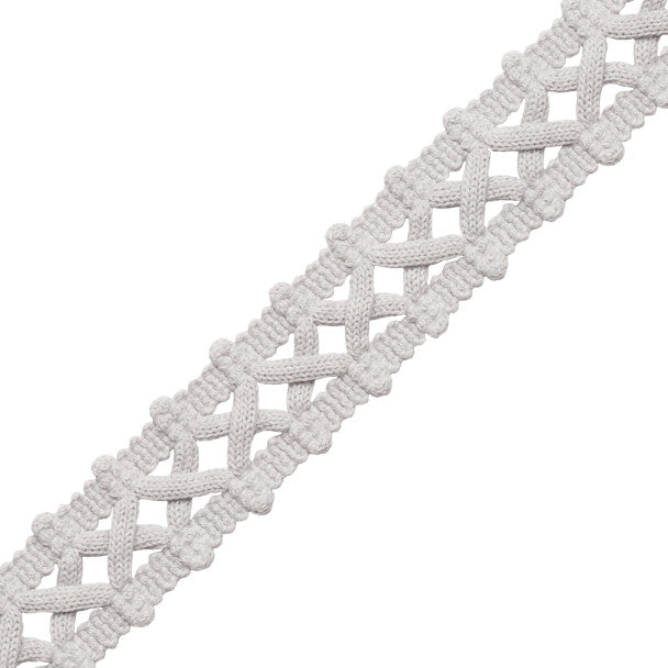 Terrace Openwork Braid Trim by Samuel & Sons in Vapor