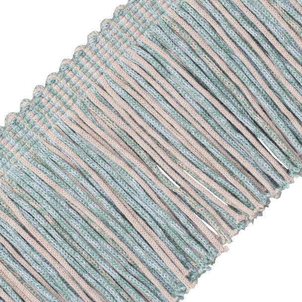 Terrace Chainette Fringe Trim by Samuel & Sons in Surf