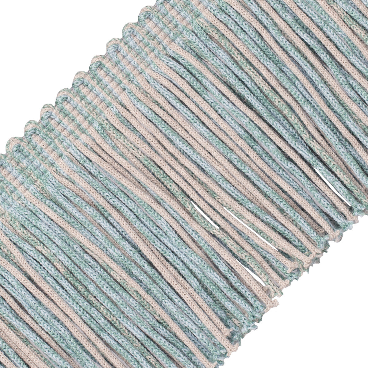 Terrace Chainette Fringe Trim by Samuel & Sons in Surf
