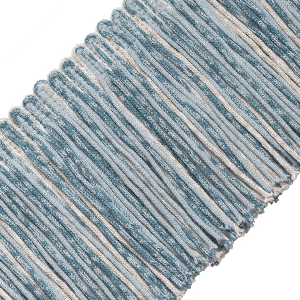 Terrace Chainette Fringe Trim by Samuel & Sons in Sky