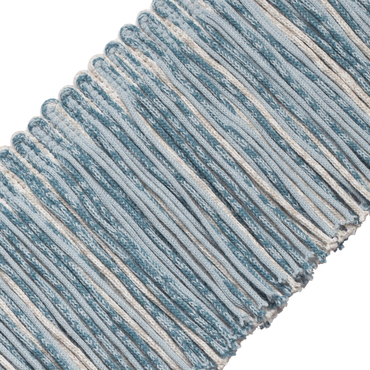 Terrace Chainette Fringe Trim by Samuel & Sons in Sky