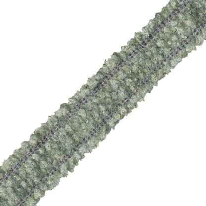 Terrace Chenille Border Trim by Samuel & Sons in Surf