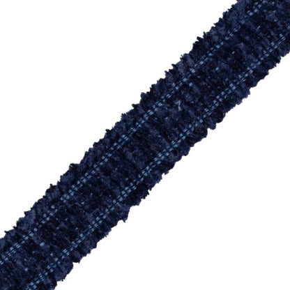 Terrace Chenille Border Trim by Samuel & Sons in Marine