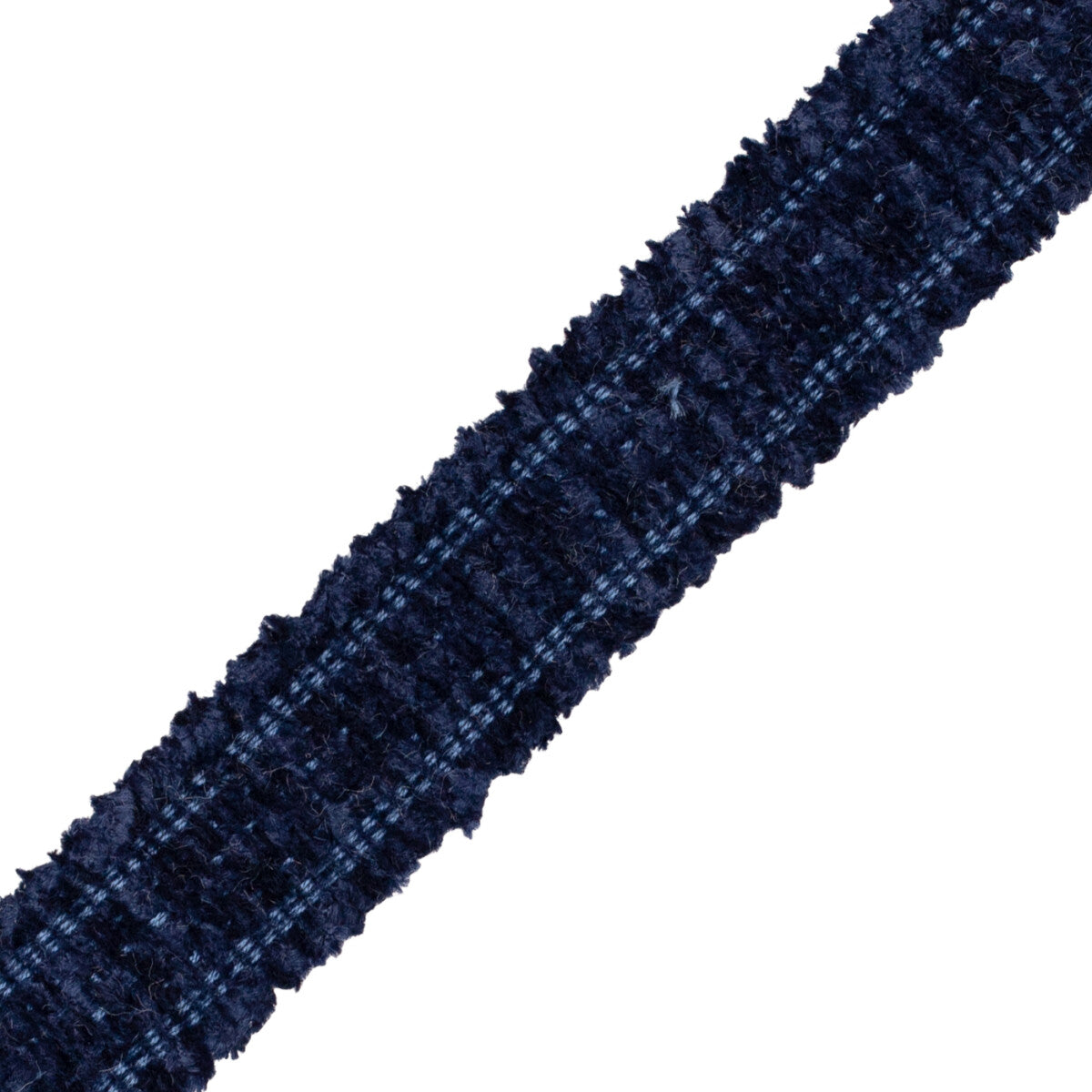Terrace Chenille Border Trim by Samuel & Sons in Marine