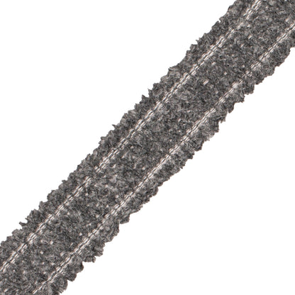 Terrace Chenille Border Trim by Samuel & Sons in Cobblestone