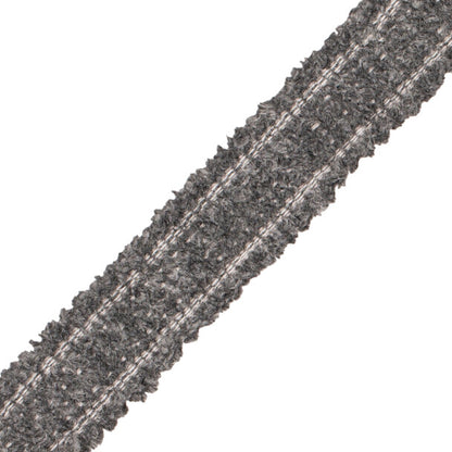 Terrace Chenille Border Trim by Samuel & Sons in Cobblestone