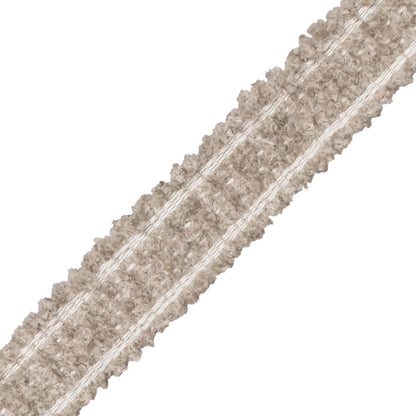 Terrace Chenille Border Trim by Samuel & Sons in Flax