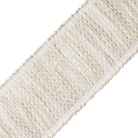 Terrace Strié Chenille Border Trim by Samuel & Sons in Oyster