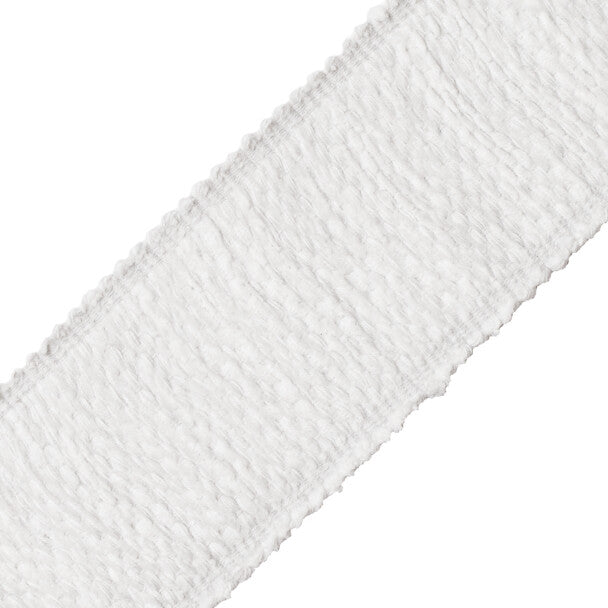 Terrace Strié Chenille Border Trim by Samuel & Sons in Vapor