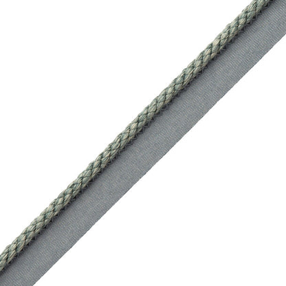 1/4" Cambridge Cord With Tape Trim by Samuel & Sons in Sea Blue