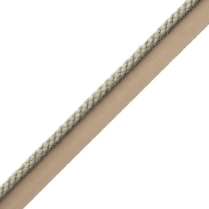 1/4" Cambridge Cord With Tape Trim by Samuel & Sons in Turquoise Mist