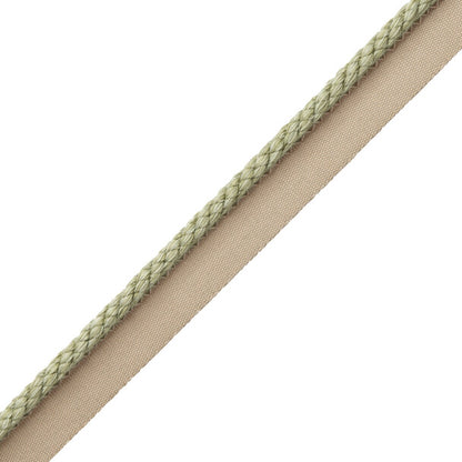 1/4" Cambridge Cord With Tape Trim by Samuel & Sons in Jade
